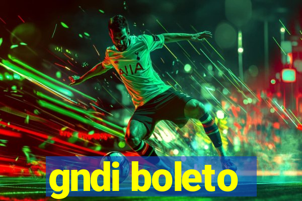 gndi boleto